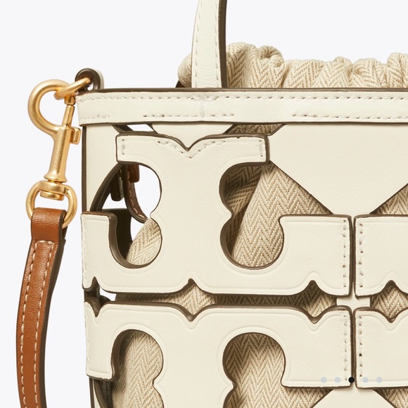 TORY BURCH 
Cutout Logo Mini Tote - Picture 5 of 5